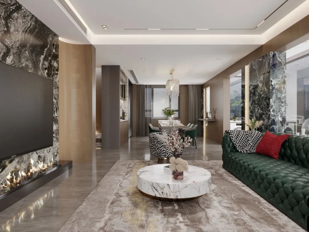 方案 | YJD：天风云墅340㎡顶层复式！-4