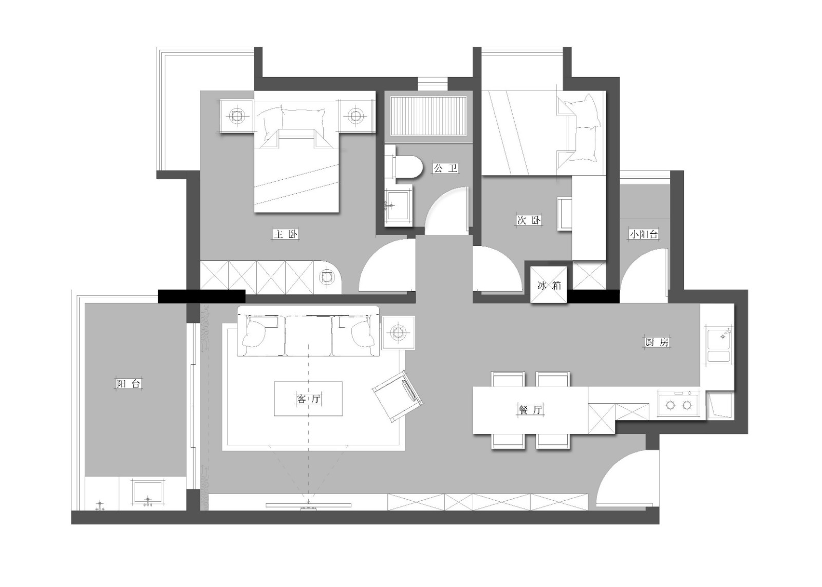 静谧灰勾勒生活形态  谢雄峰-0