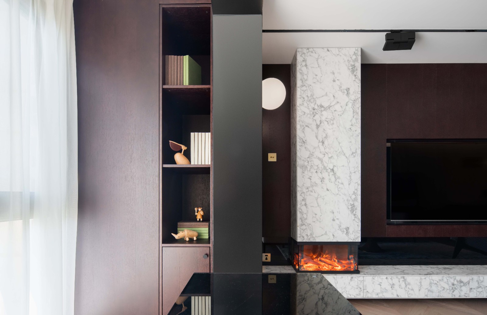 融合东西方美学的轻奢爱巢——现代都市新婚夫妇的理想之居-7