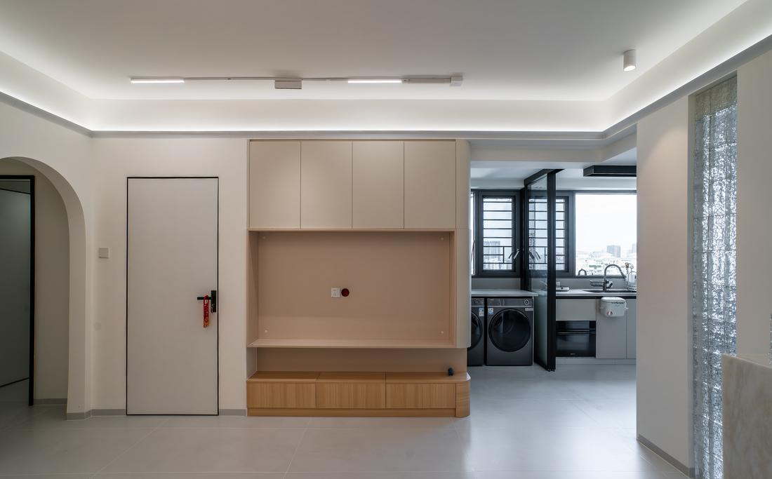 80㎡奶油风二居室设计-33