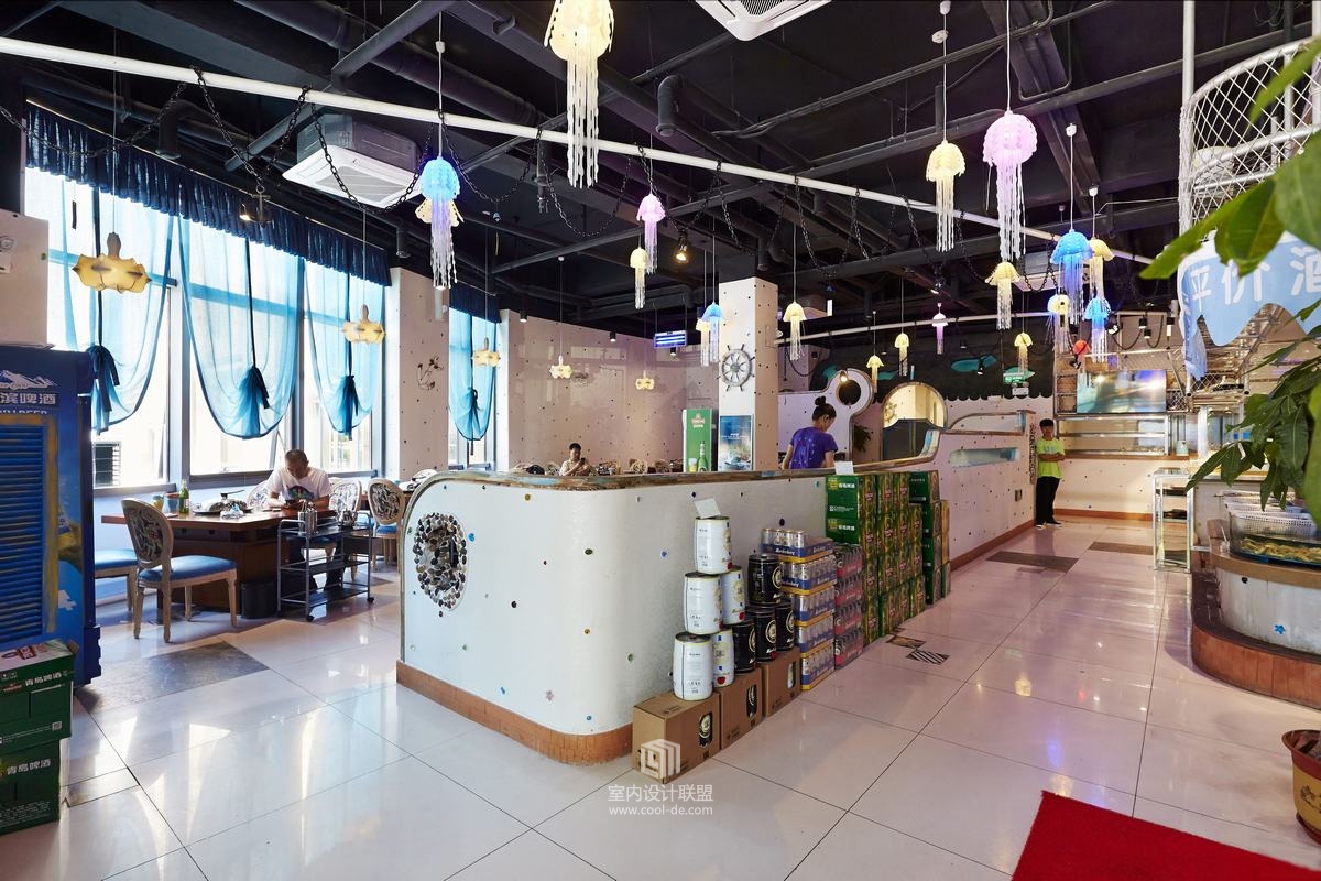 倪泽设计--心仪蓝珊瑚蒸汽海鲜餐厅-6