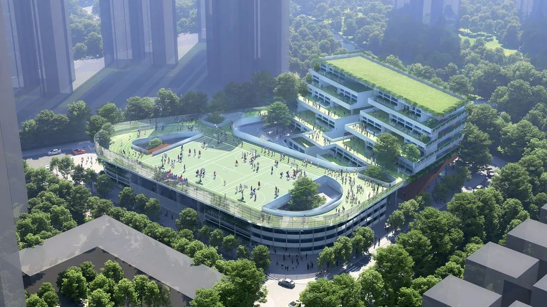 深圳华新小学拆除重建项目丨中国深圳丨AUBE欧博设计-9