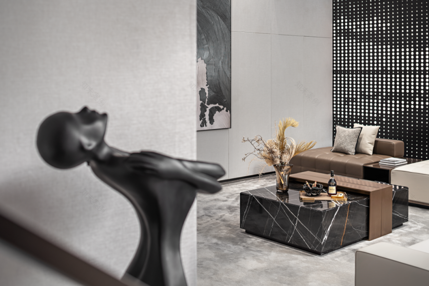 中奥九江甘棠朗境 300㎡样板间丨中国九江丨UMA 伍玛设计-45