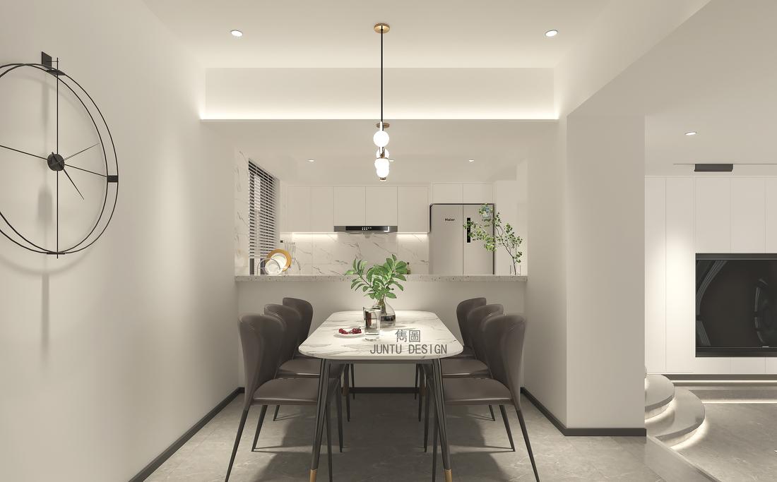 广州耀星华庭 115m²时尚收纳设计丨中国广州-12