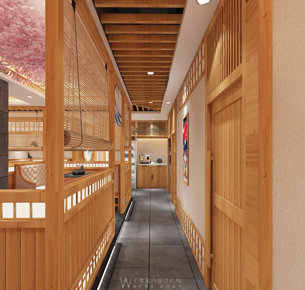 
河南济源九久和牛烤肉料理日式烤肉装修设计 -7