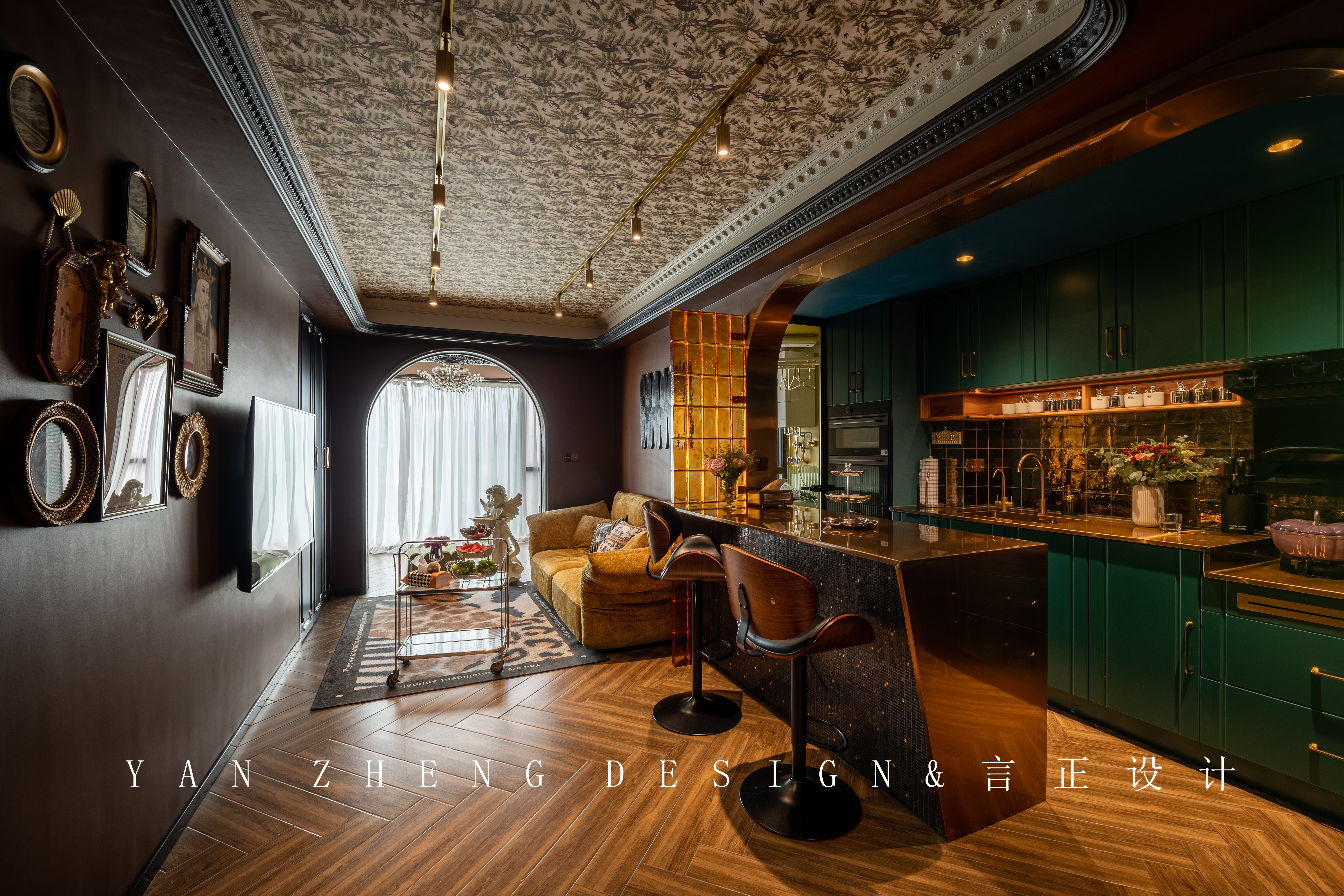 海派复古风室内设计丨中国重庆丨重庆独立设计师-13