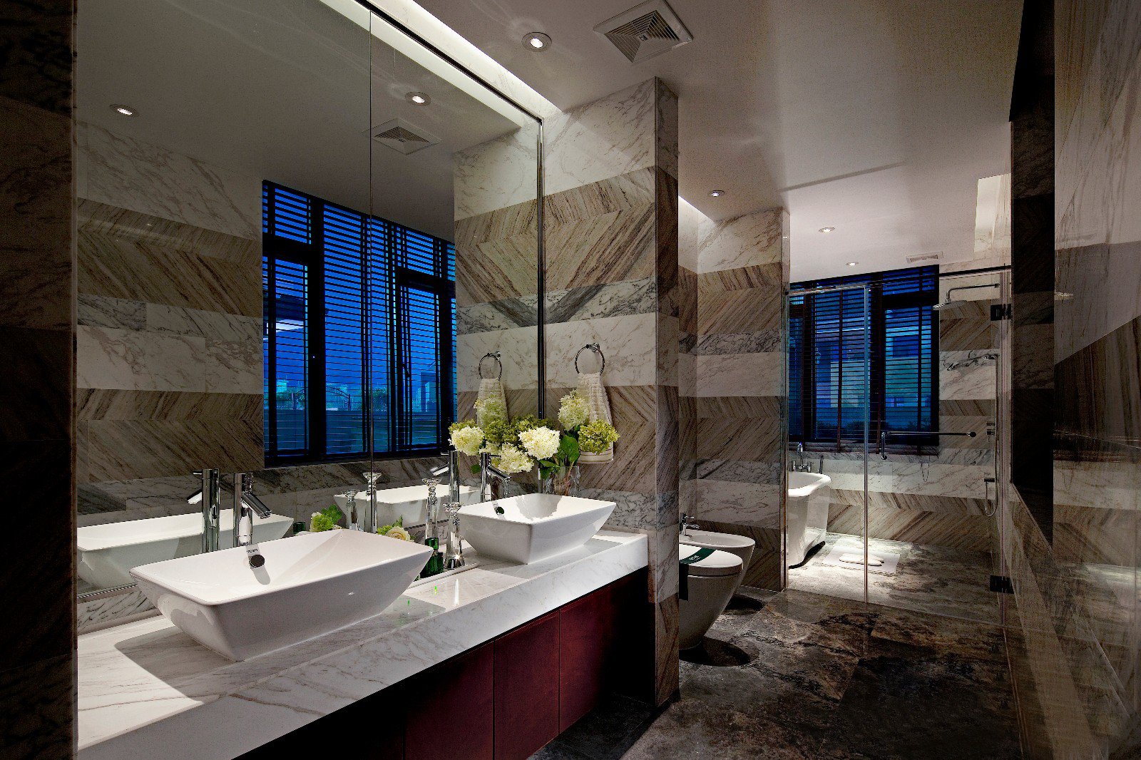 广州星河湾奢华新中式别墅设计作品-6