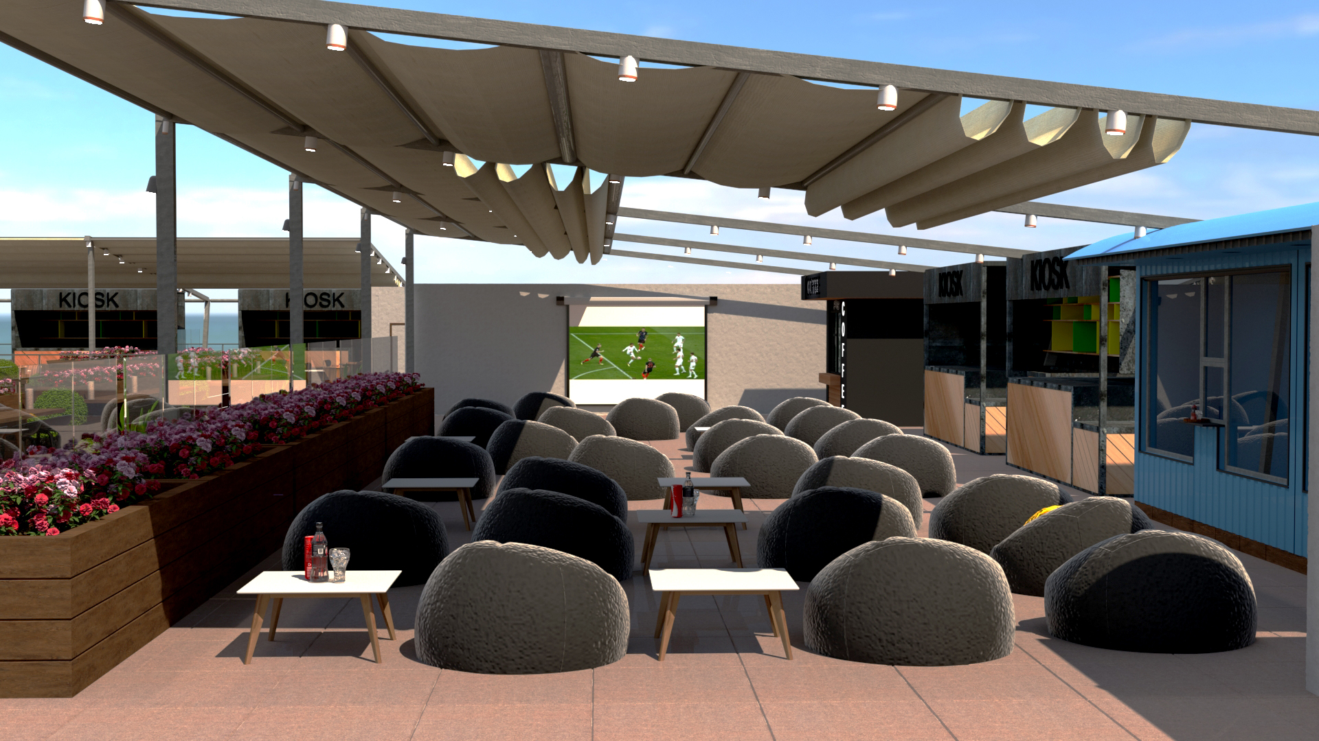 Watanya Gas station Roof-9