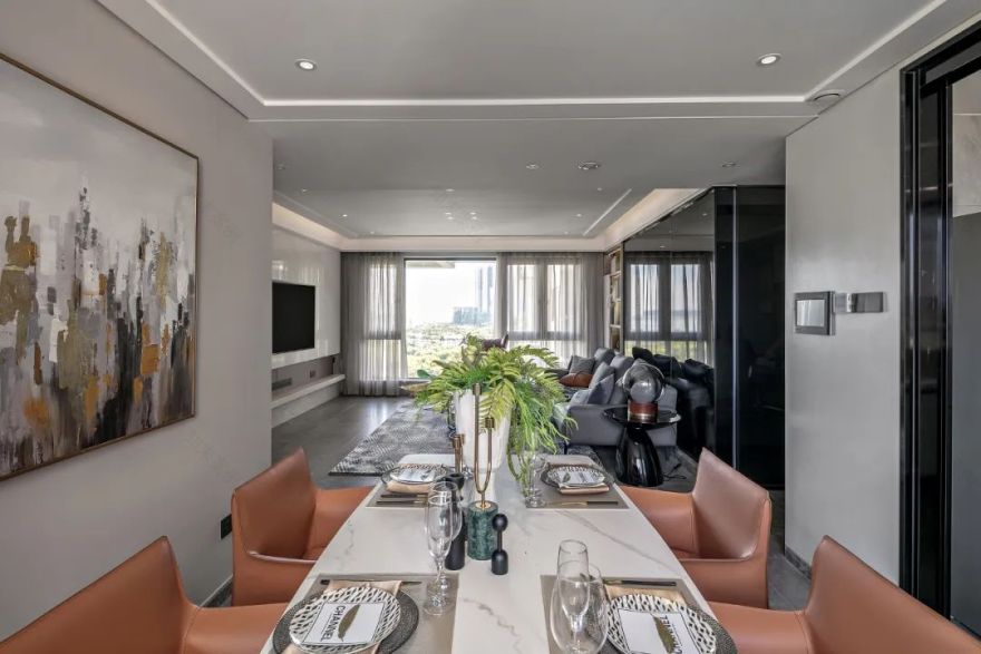 《精致如你,时尚如家》——马可波罗瓷砖呈现的优雅空间设计-15