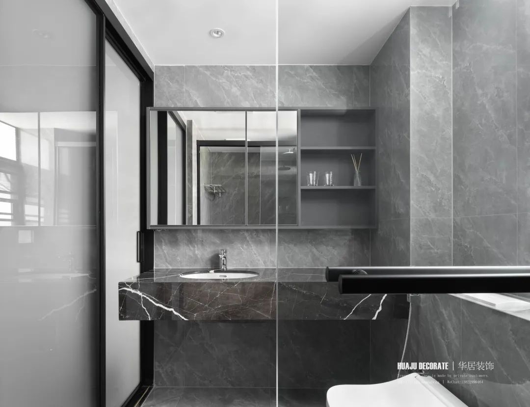 榕水湾现代简约家居丨华居装饰-36