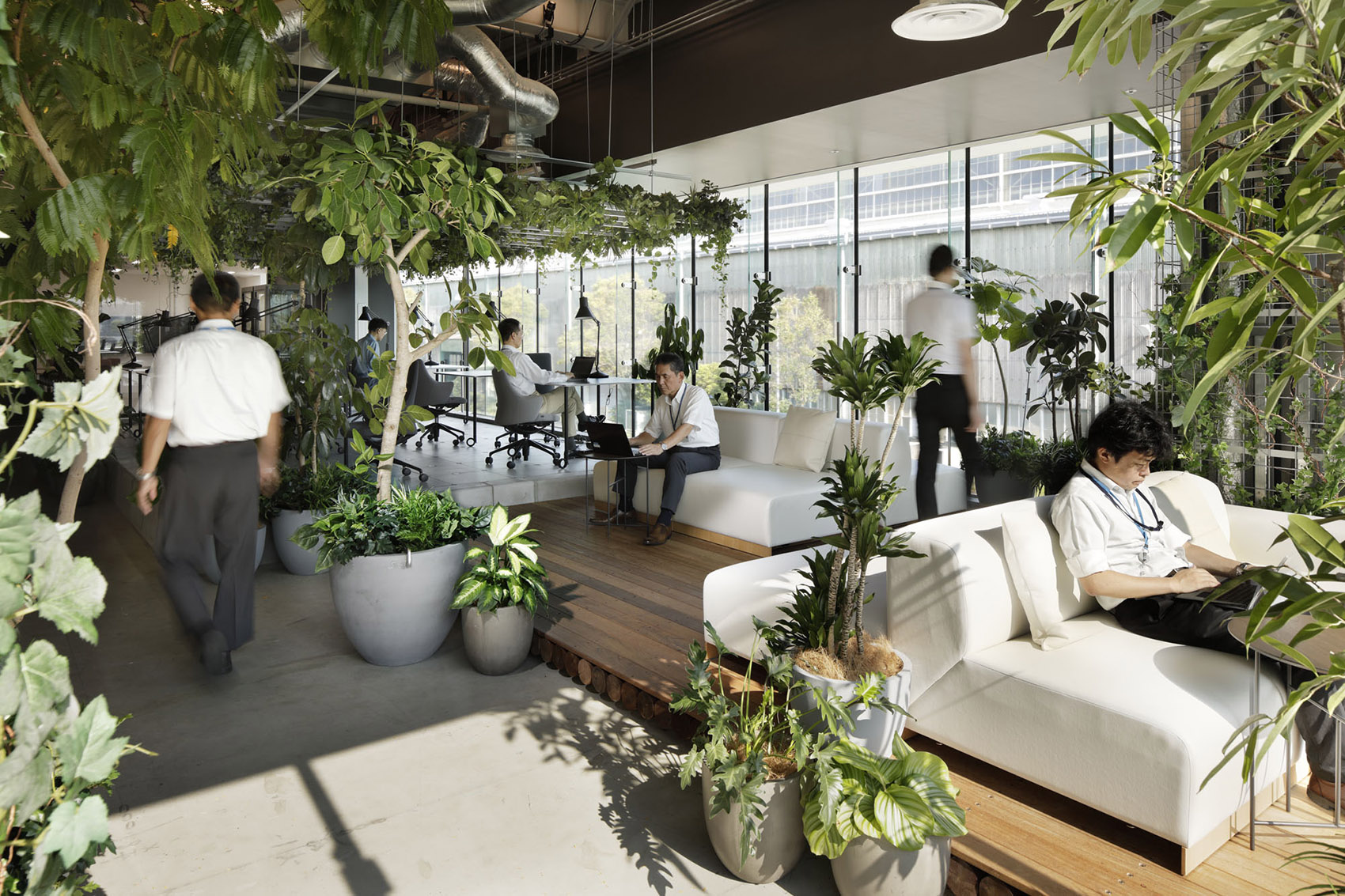 日本 IHI 横滨工厂新实验大楼内创新中心丨株式会社日建设计-7