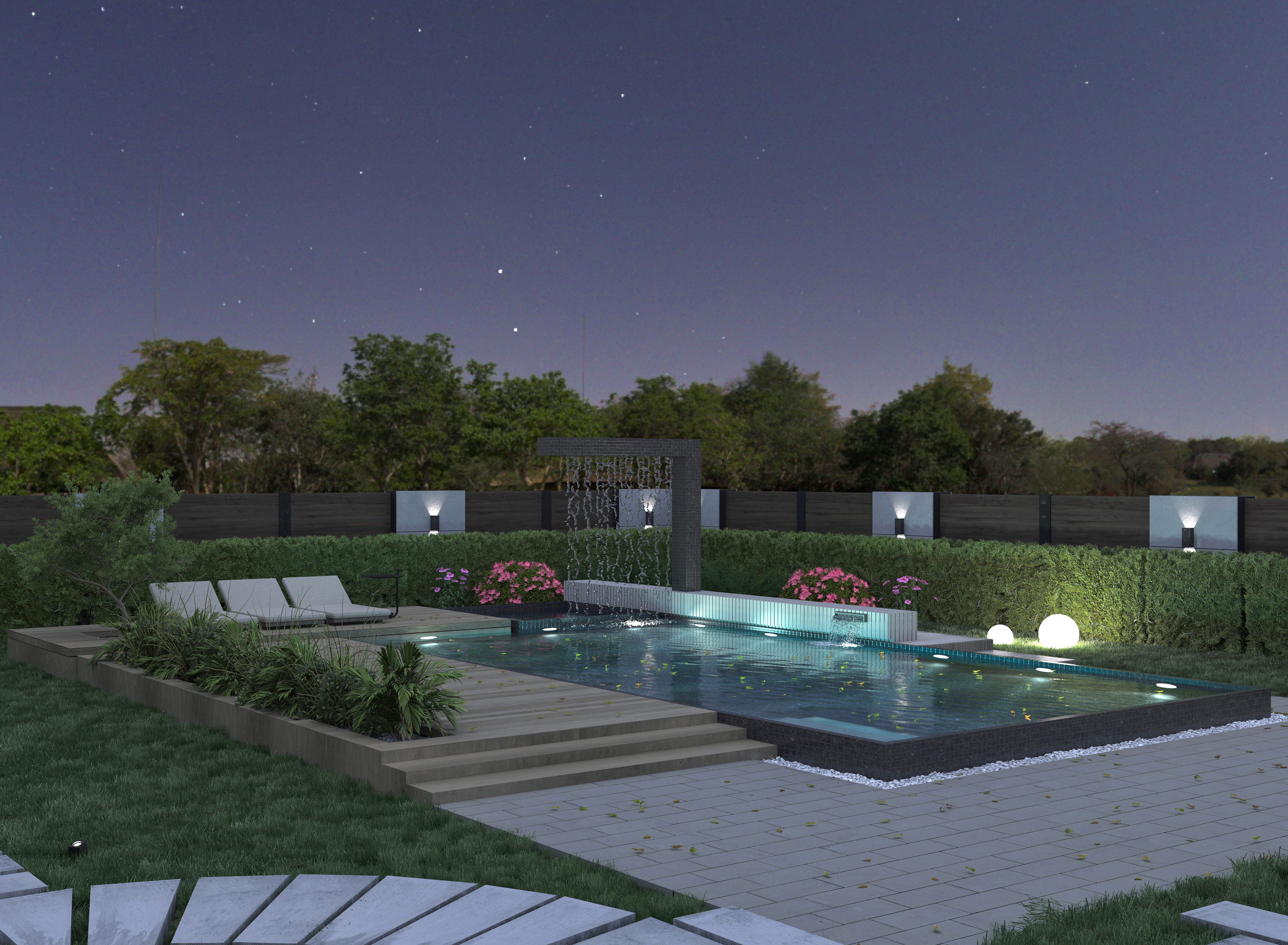 Дизайн – проект благоустройства приусадебного участка-7