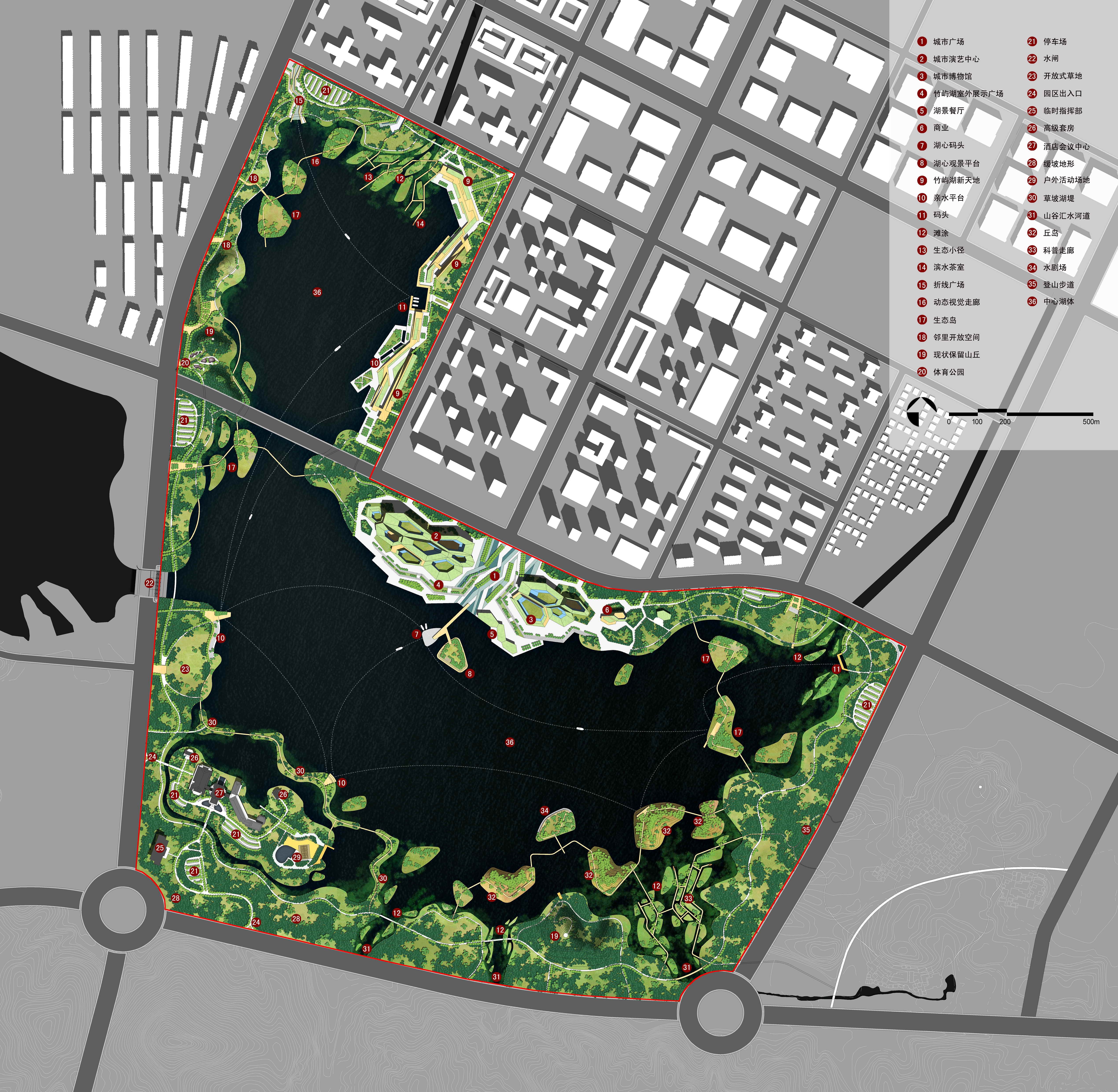 珠湖（Zhuyu hu Lake）滨水公园丨中国丨Ahmed Haron-3