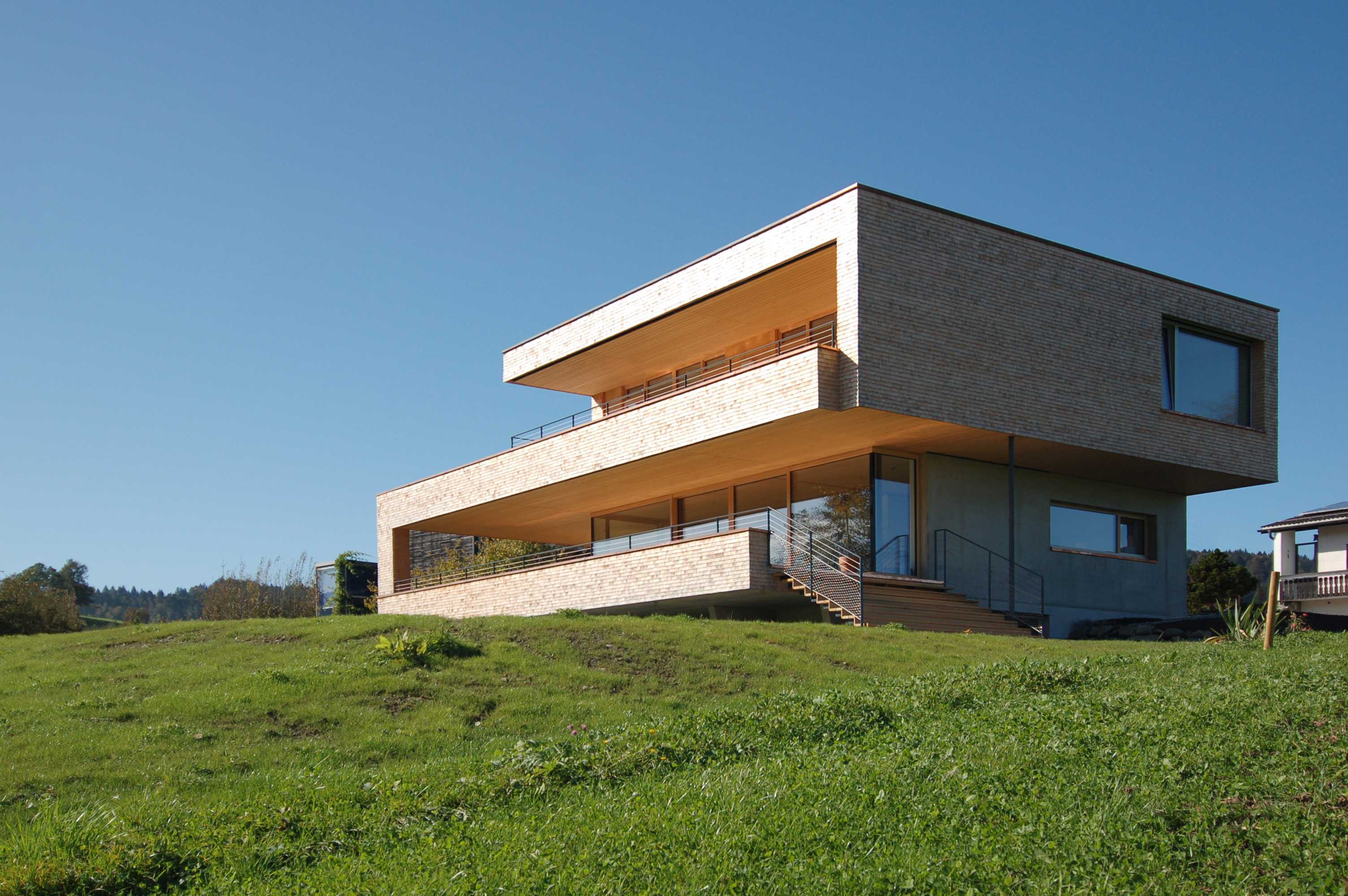 乡间白色松木住宅,融入自然的现代设计-3