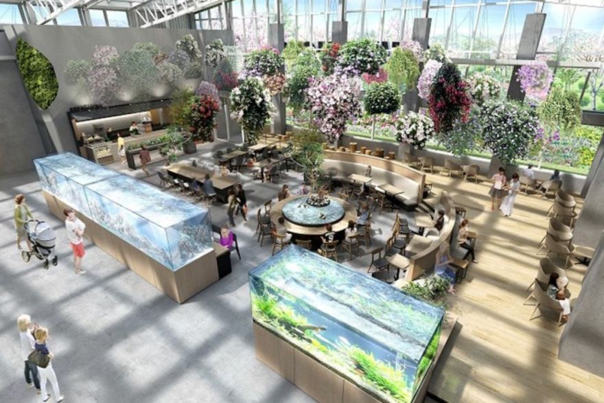 全球最美星巴克,花店、水族馆、百樱共赏-14