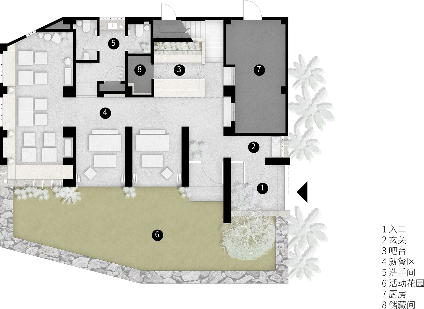 山脚下的夕榻餐厅 Citta Kitchen丨中国崇左丨夕榻建筑设计 Citta Architecture-75