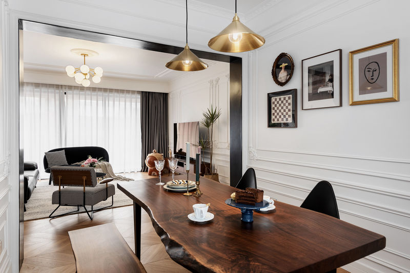 《新桥恋人》涵瑜设计，打造法式复古浪漫空间-31