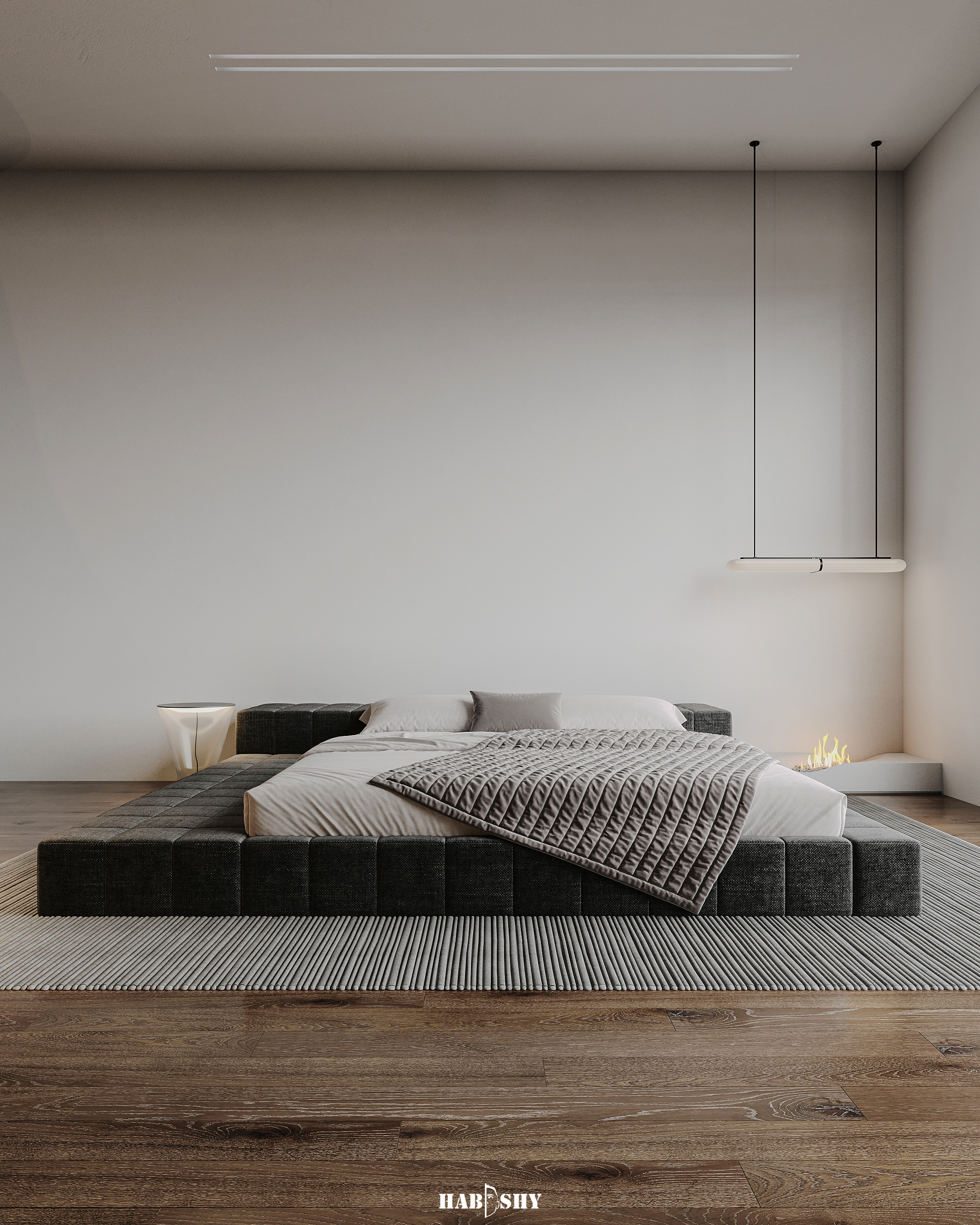 简约卧室丨埃及丨YOUSEF HABASHY-5