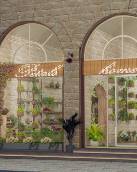 Flower shop design