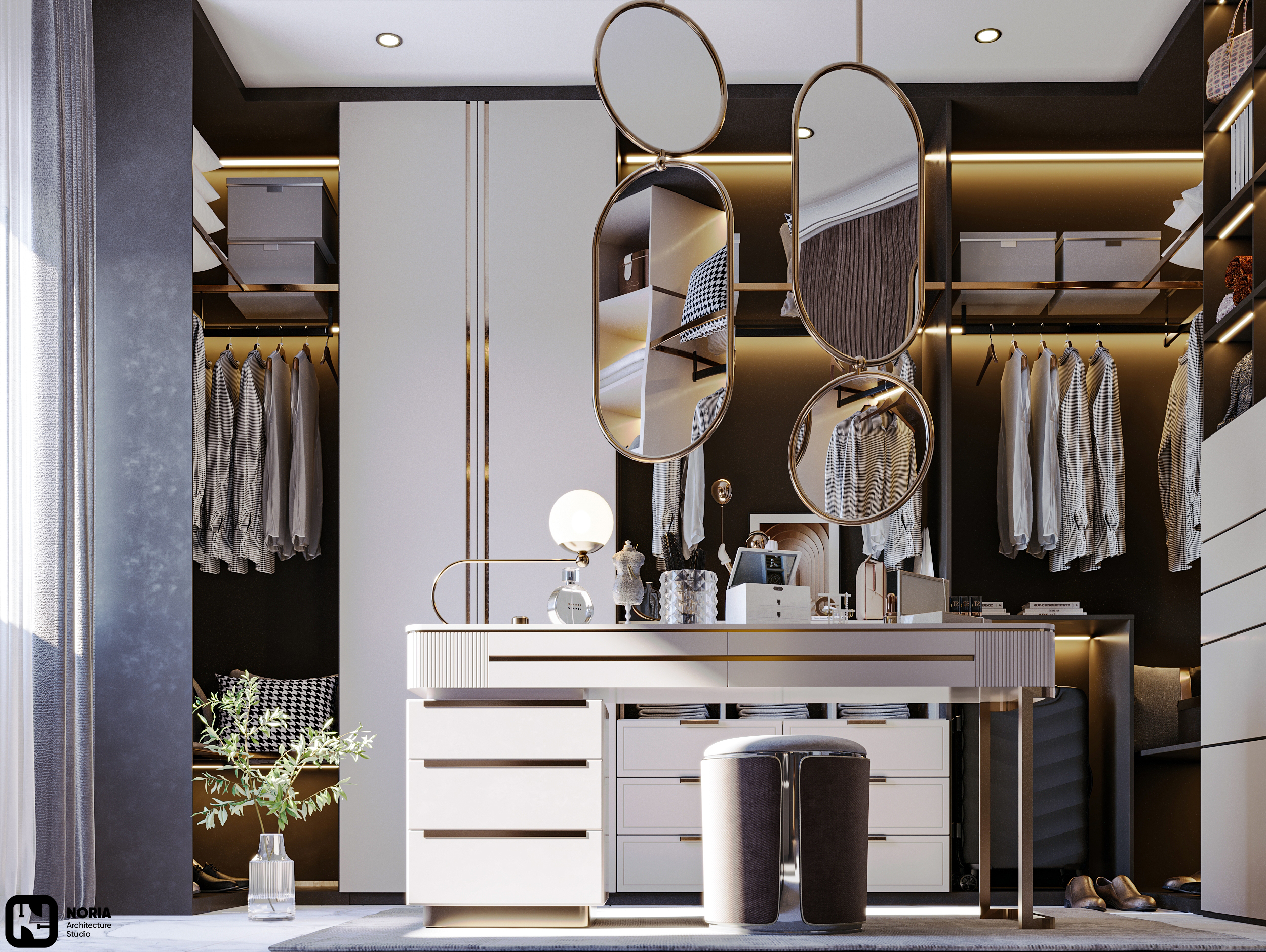 主卧室
更衣室-7