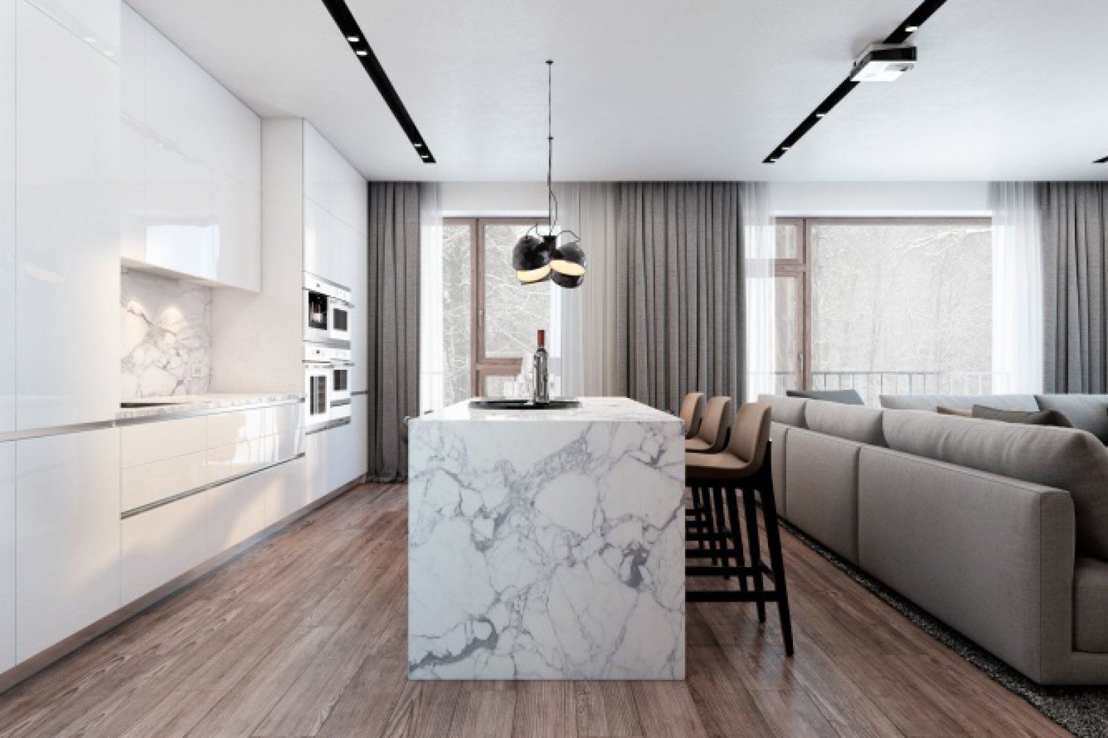 国外现代风高品质住宅设计  Diff.Studio-9