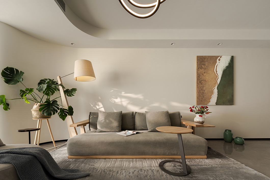 烟青色午后 · 90㎡简约温馨私宅设计丨中国镇江丨贾峰云设计研究室-7