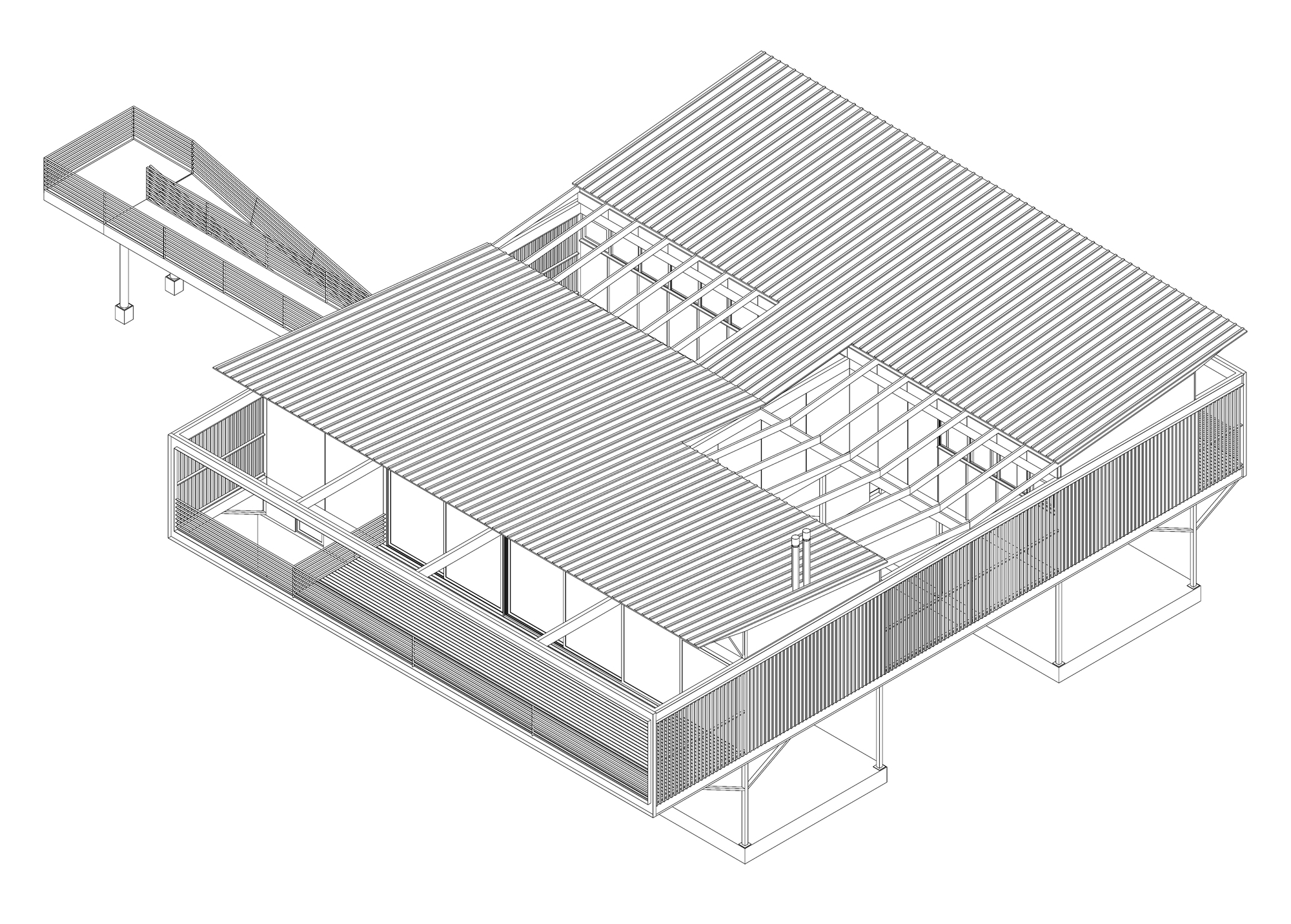 罗布莱·瓦乔之家丨智利丨Hebra Arquitectos-58