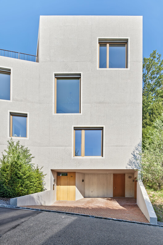 瑞士湖畔别墅丨Harry Gugger Studio-20