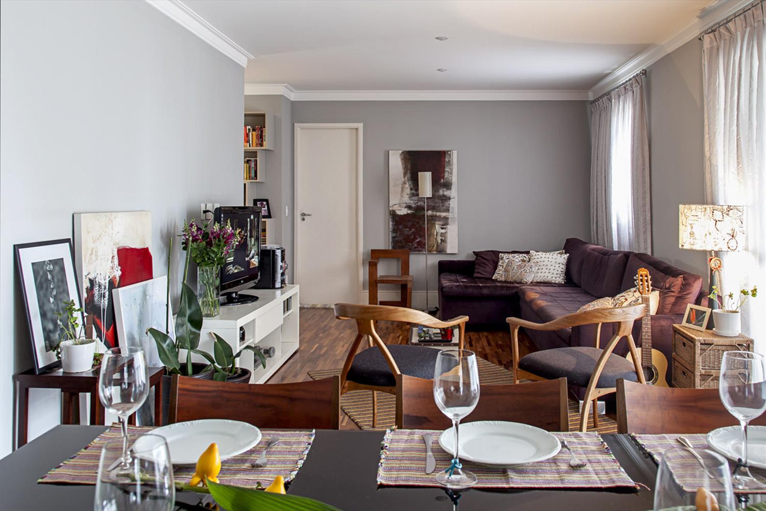 巴西 Granja Viana 公寓 | 木质空间打造温馨住宅-2