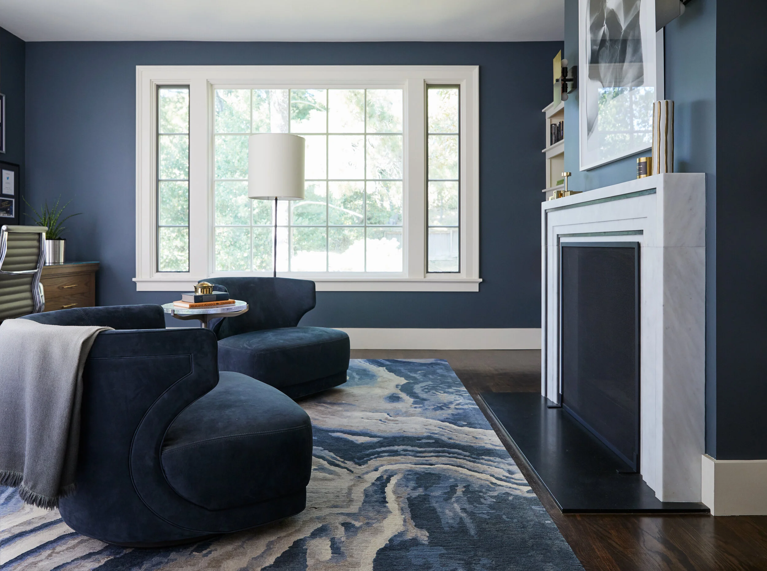 采光充足的马林郡住宅丨HSH Interiors-12