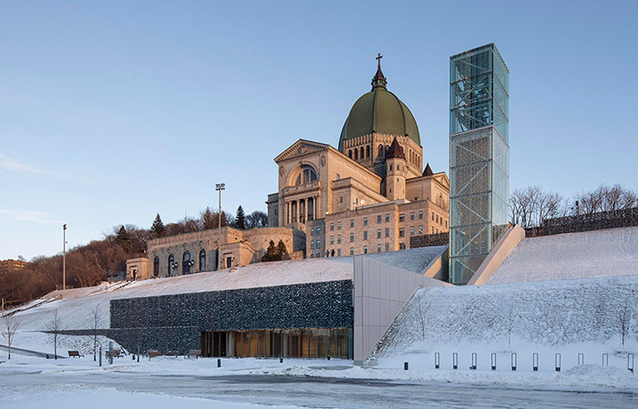 圣若瑟大殿的新访客亭丨加拿大丨Lemay-4