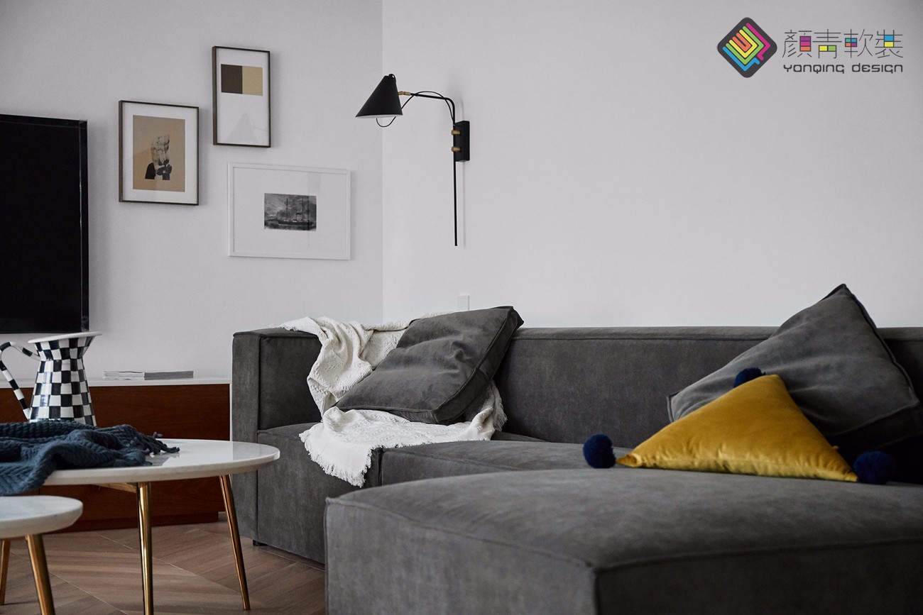 小森林——145㎡混搭风住宅  辰佑设计-颜青软装-5