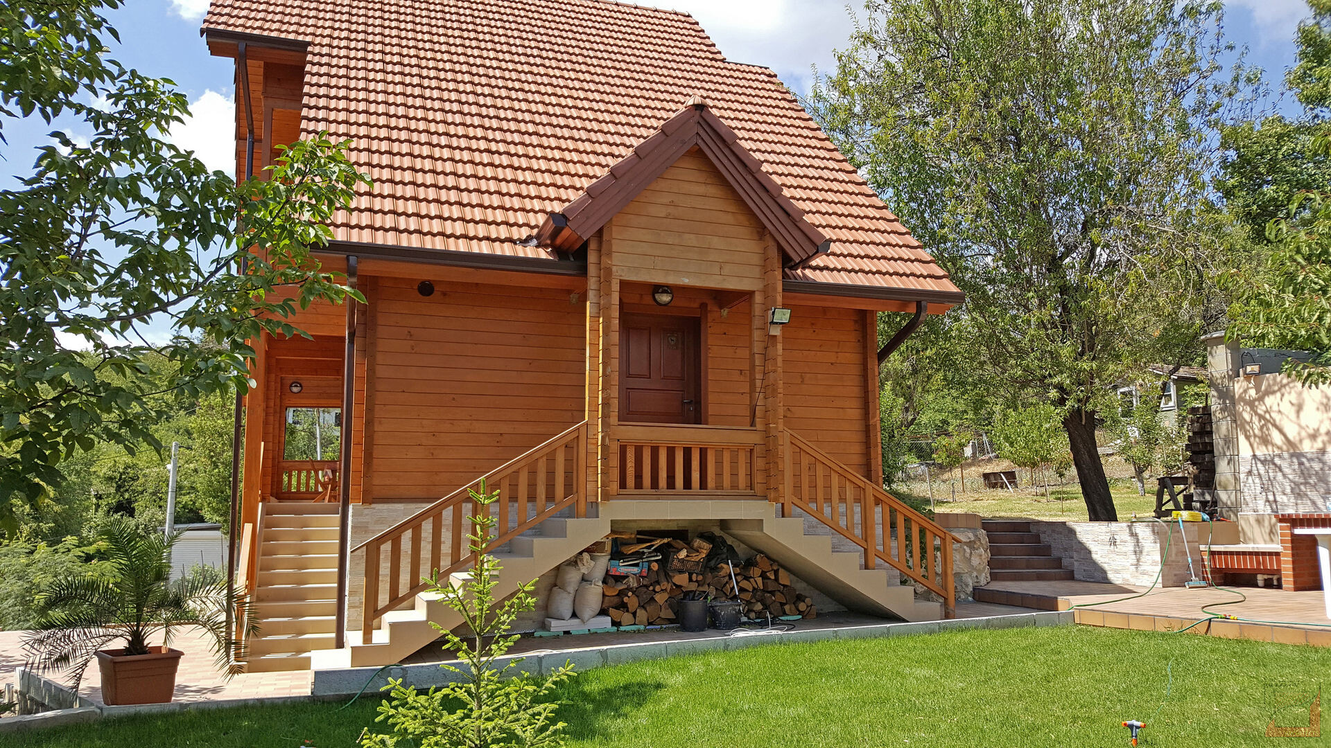 Bulgaria 海滨四层木质别墅-9