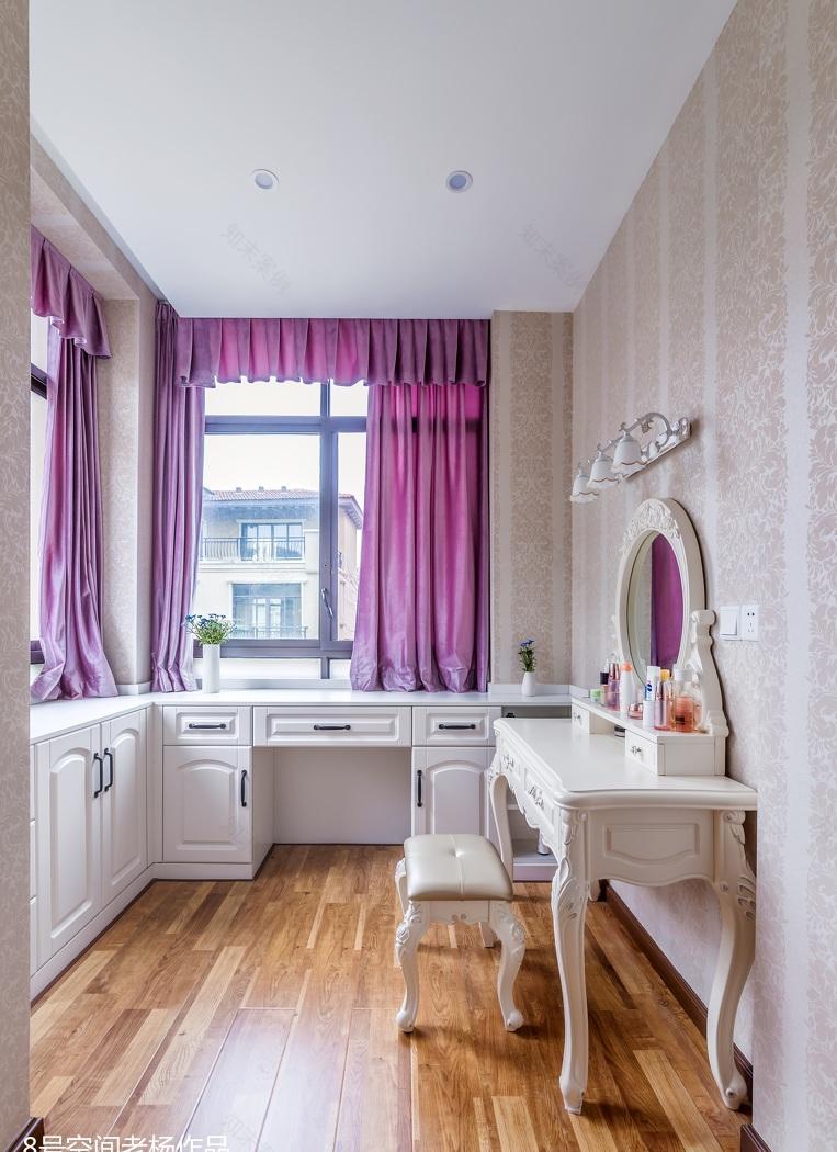 欧式浪漫风家居设计,打造粉色温馨空间-9