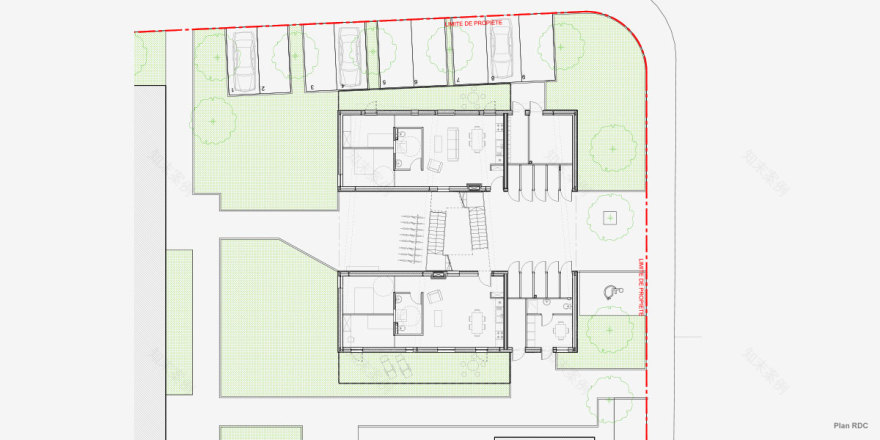 10套个性化集体住宅丨法国丨CoCo architecture,Odetec,Axeplan-5
