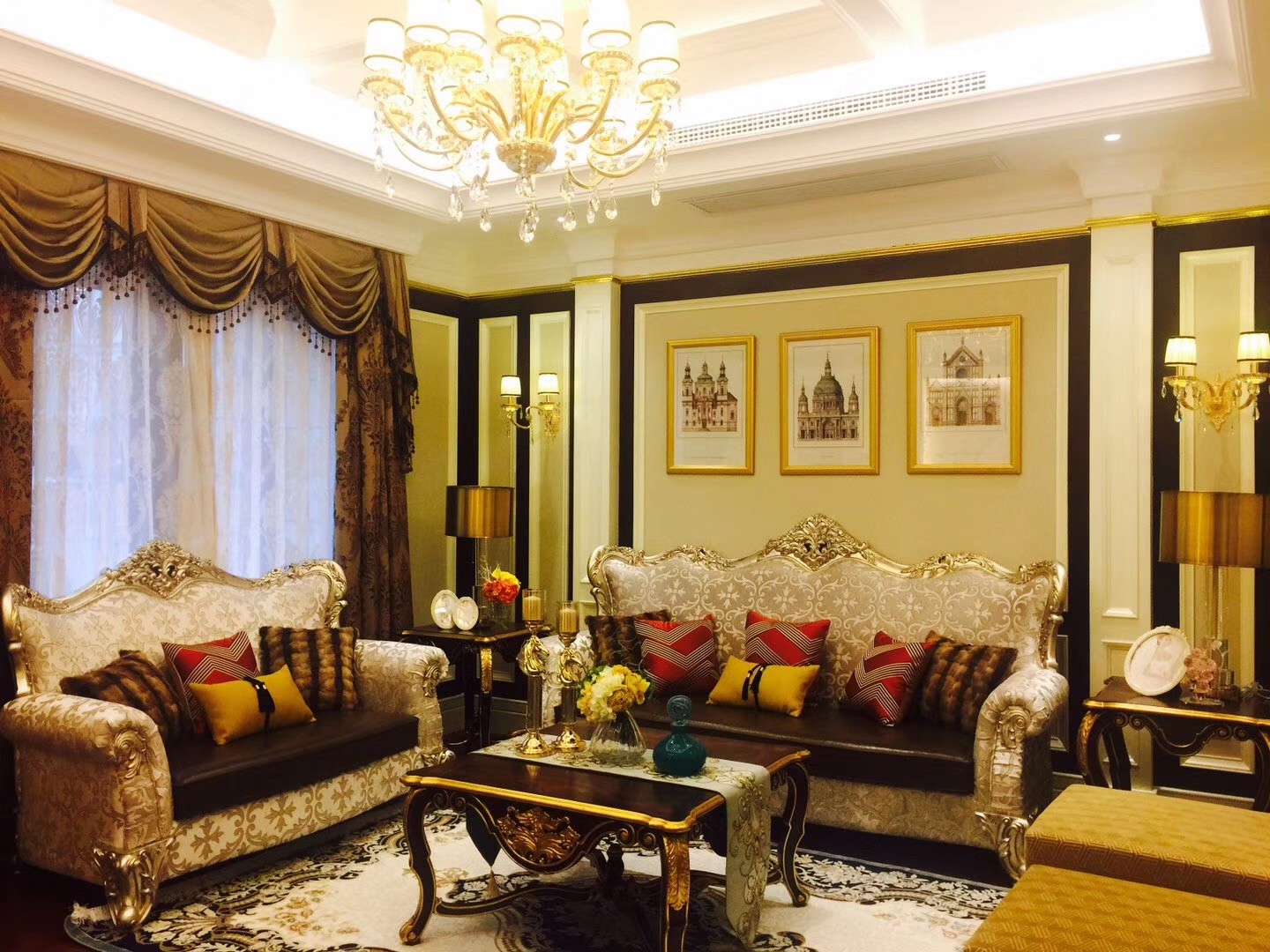 新古典别墅样板房-8