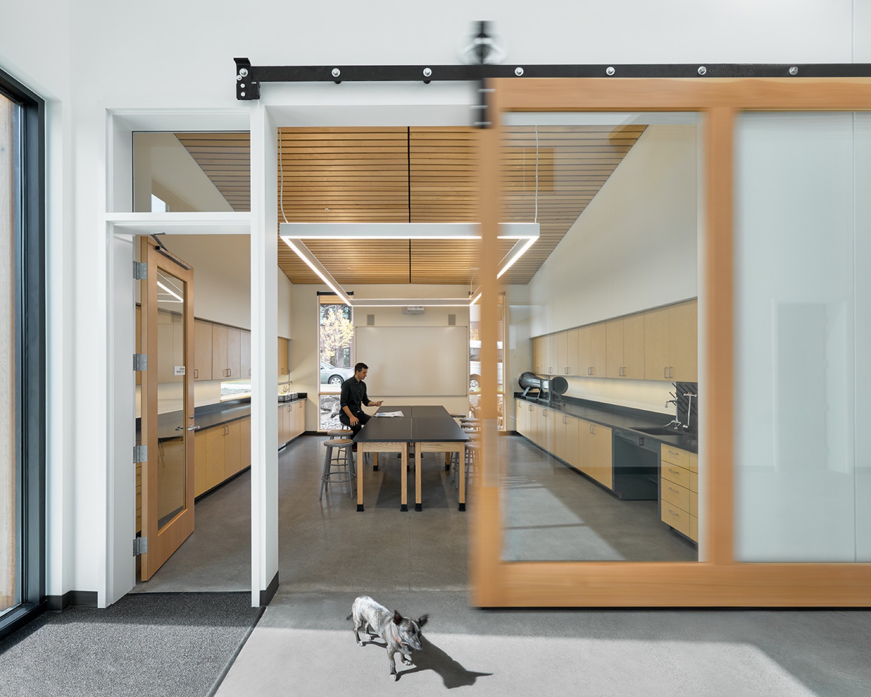 Bend科学站丨美国俄勒冈丨Hennebery Eddy Architects-45