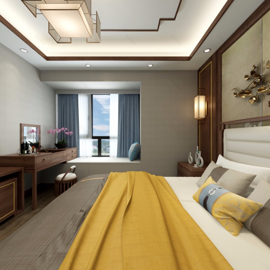 成都三利麓山城新中式风格设计 展现东方韵味的现代居所-12