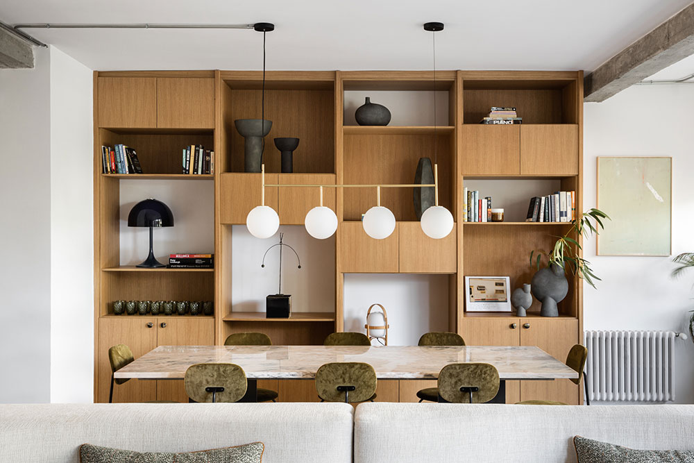 马德里中心工业风公寓设计-3