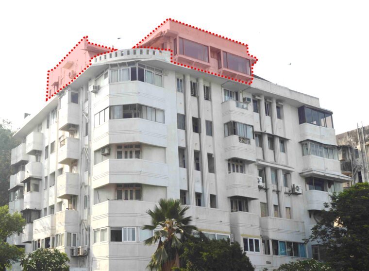 孟买滨海大道和椭圆草坪等地建筑加层项目丨印度-112