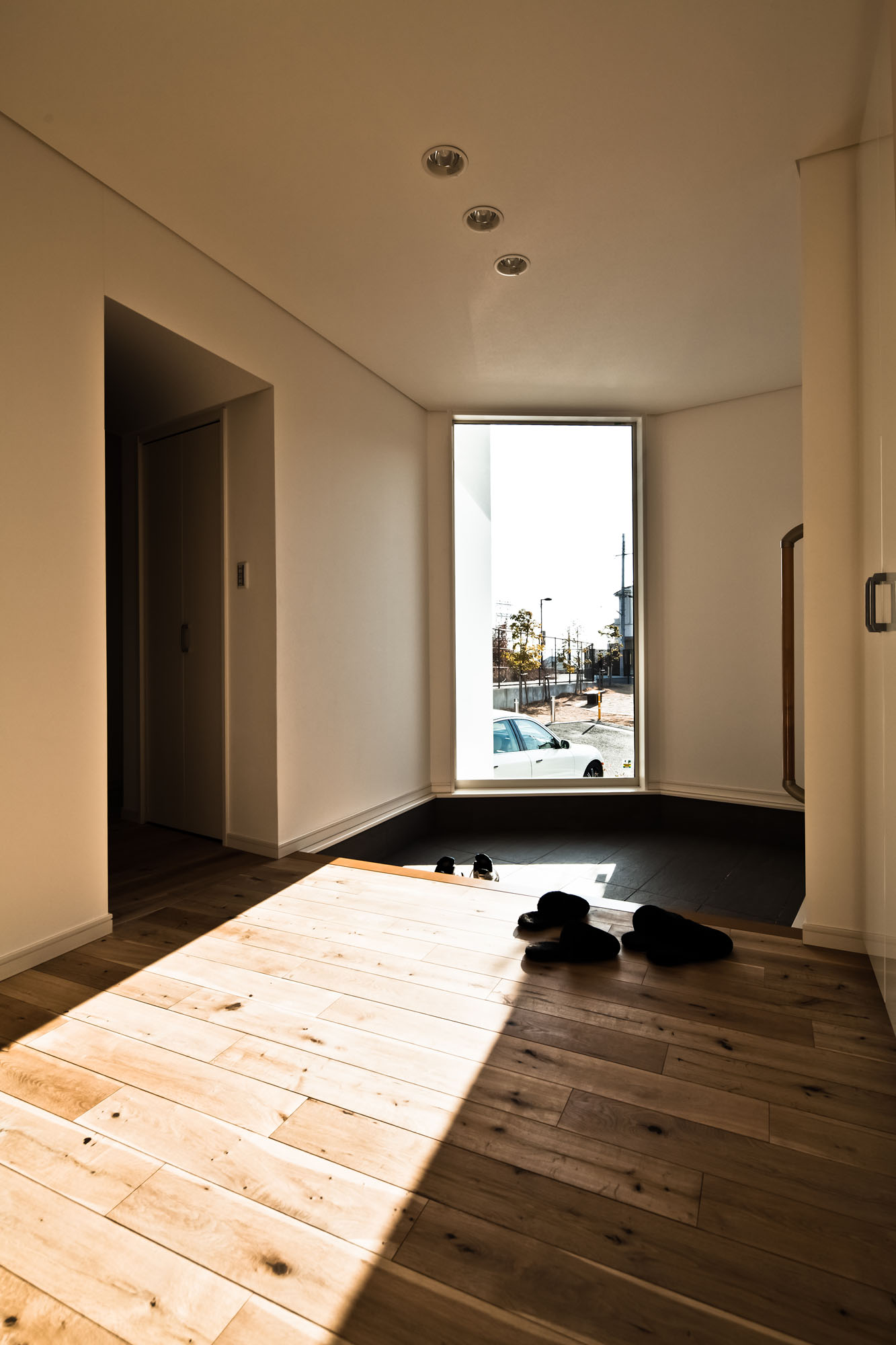 日本宝冢 Nomura24 别墅——白色木质结构与多边形空间之美-16