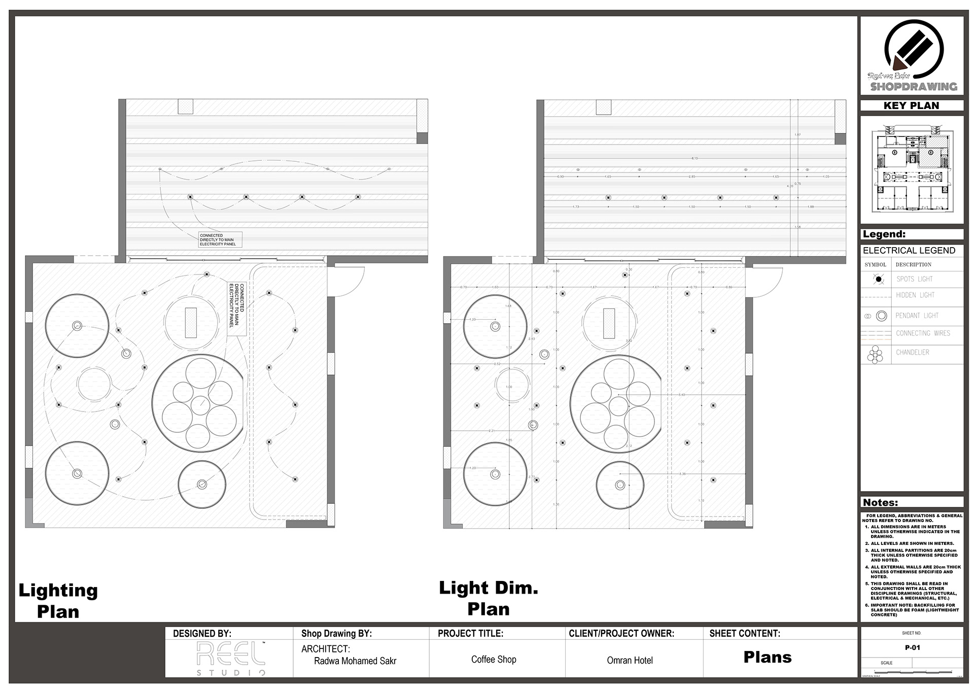 Shop Drawing For Coffe Shop-7