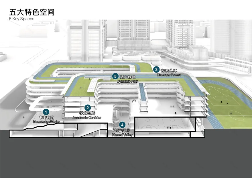 深圳福田红岭红树林学校丨中国深圳丨Aedas-24