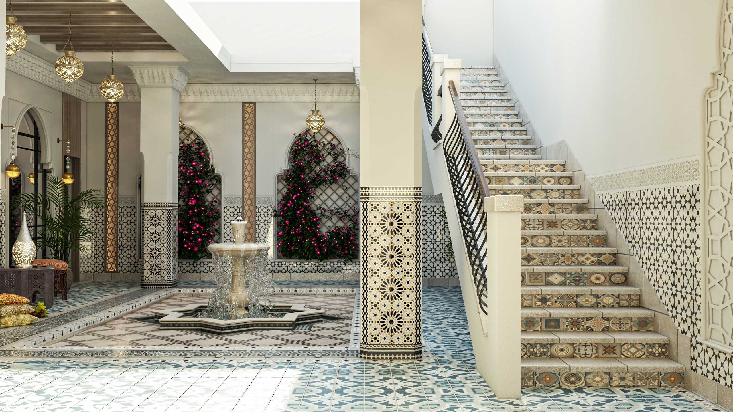 摩洛哥庭院丨Martina Awad-12