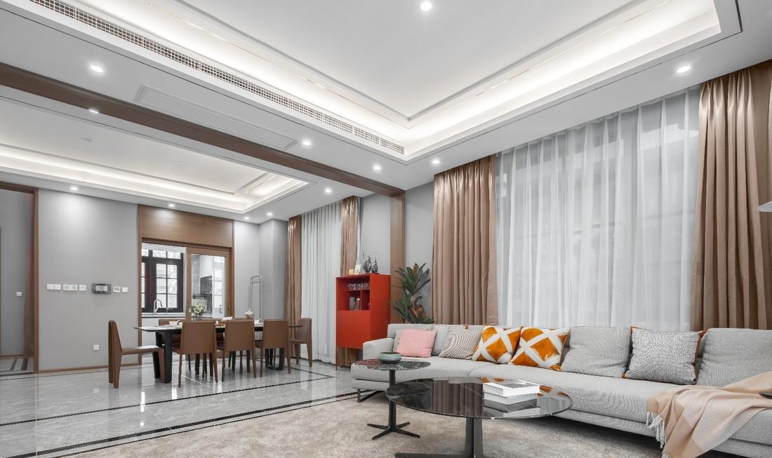 轻奢别墅设计，温暖精致的家-7