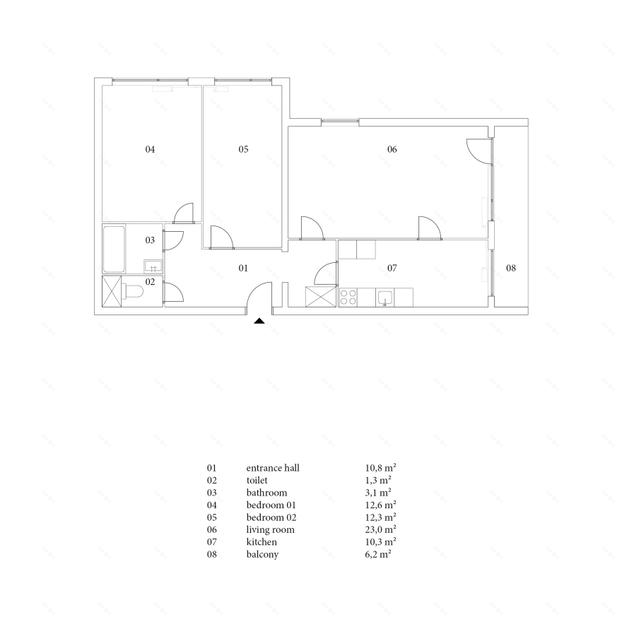 定制公寓丨捷克丨RDTH architekti-20