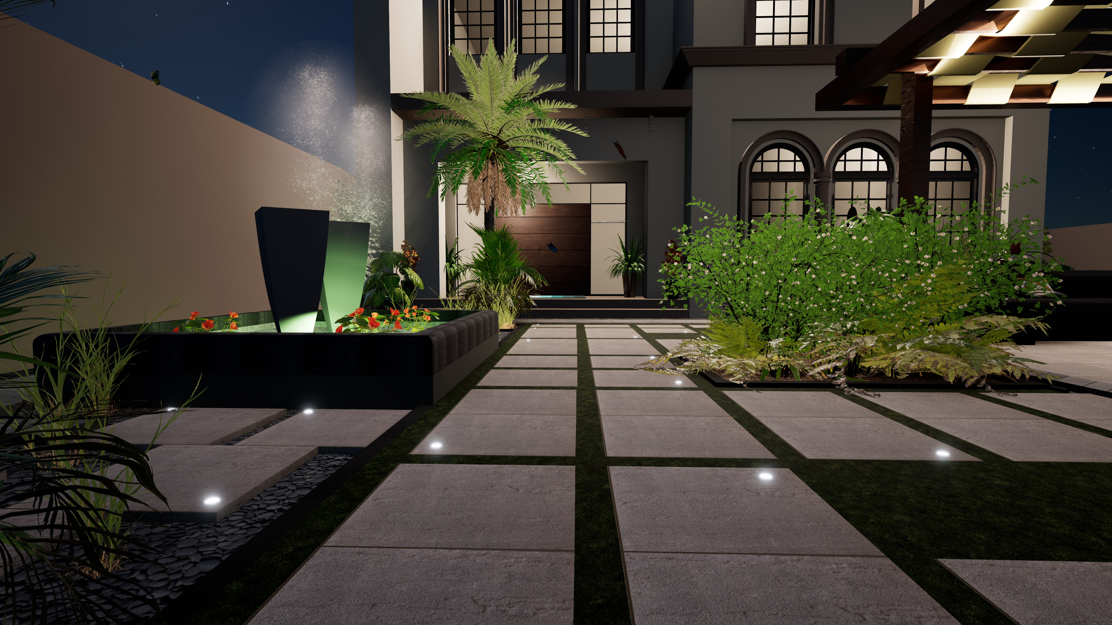 Mr.Mustafa building + landscape design-Dubai -2021-24