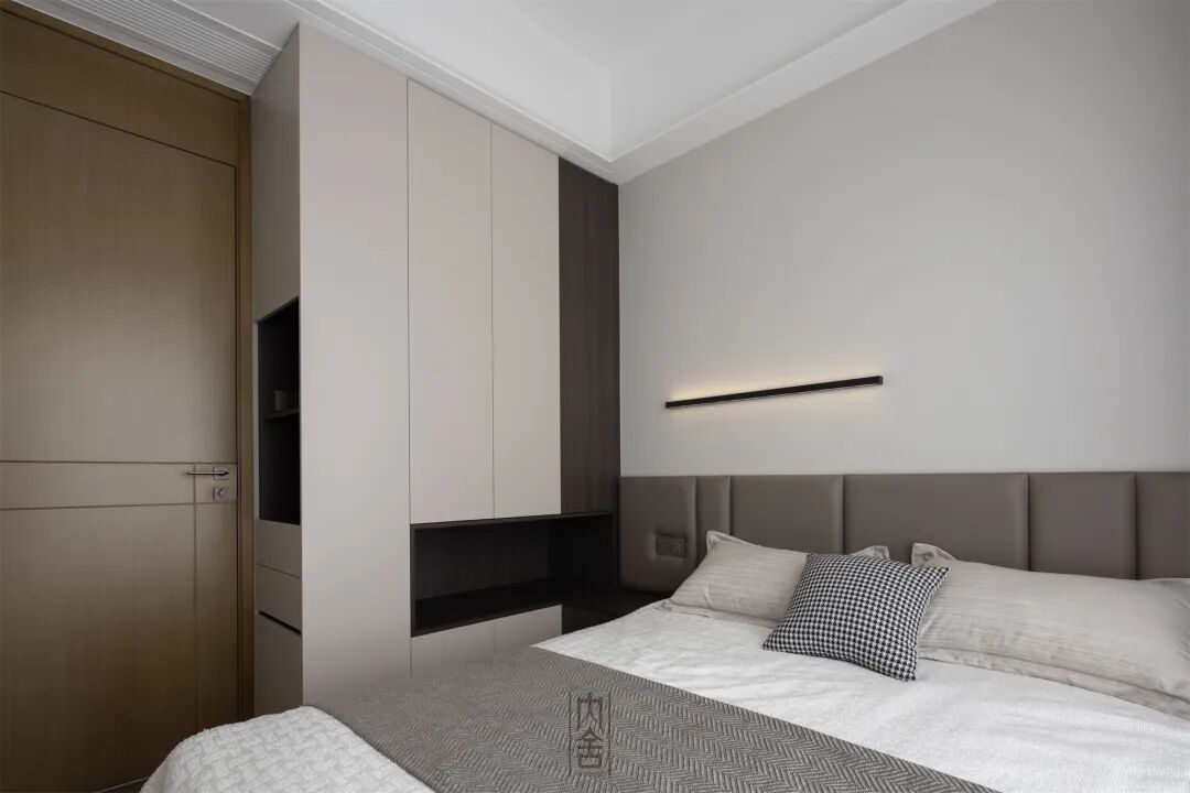 内舍软装丨168㎡意式轻奢风，通过局改规划空间，呈现更舒适的生活家！-37