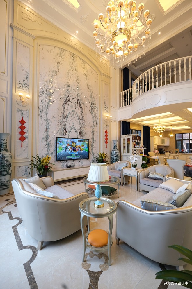 72万元别墅豪宅660平米装修案例-14