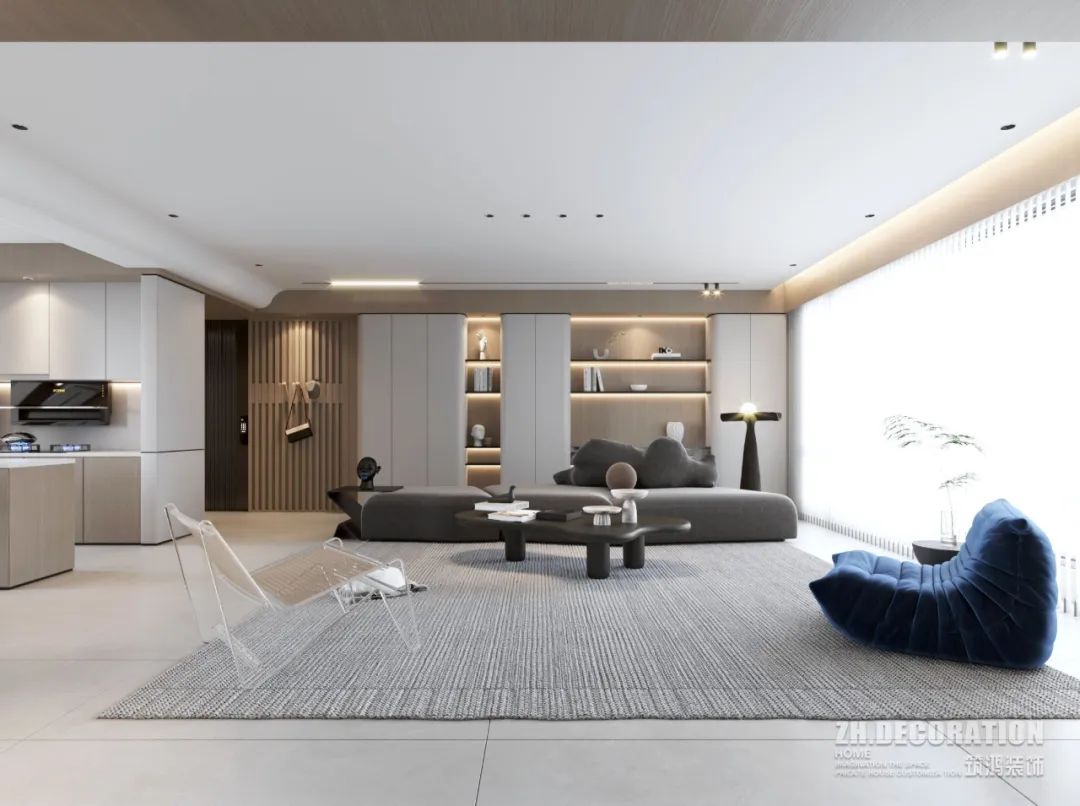 复古混搭风住宅设计丨中国株洲丨筑鸿装饰-53